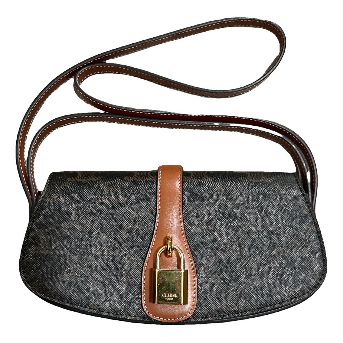 Tabou leather handbag
