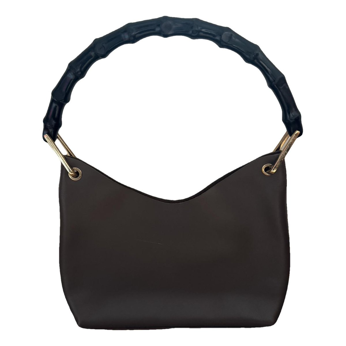 Vintage Bamboo Hobo leather handbag