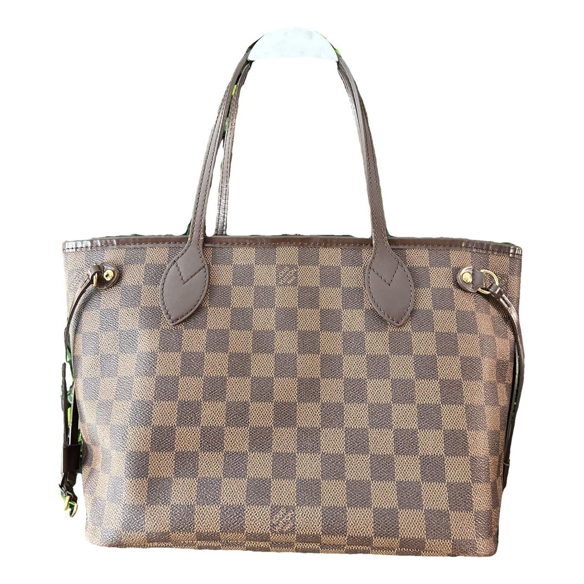 Neverfull leather tote