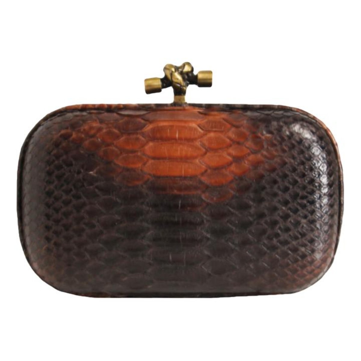Knot leather handbag