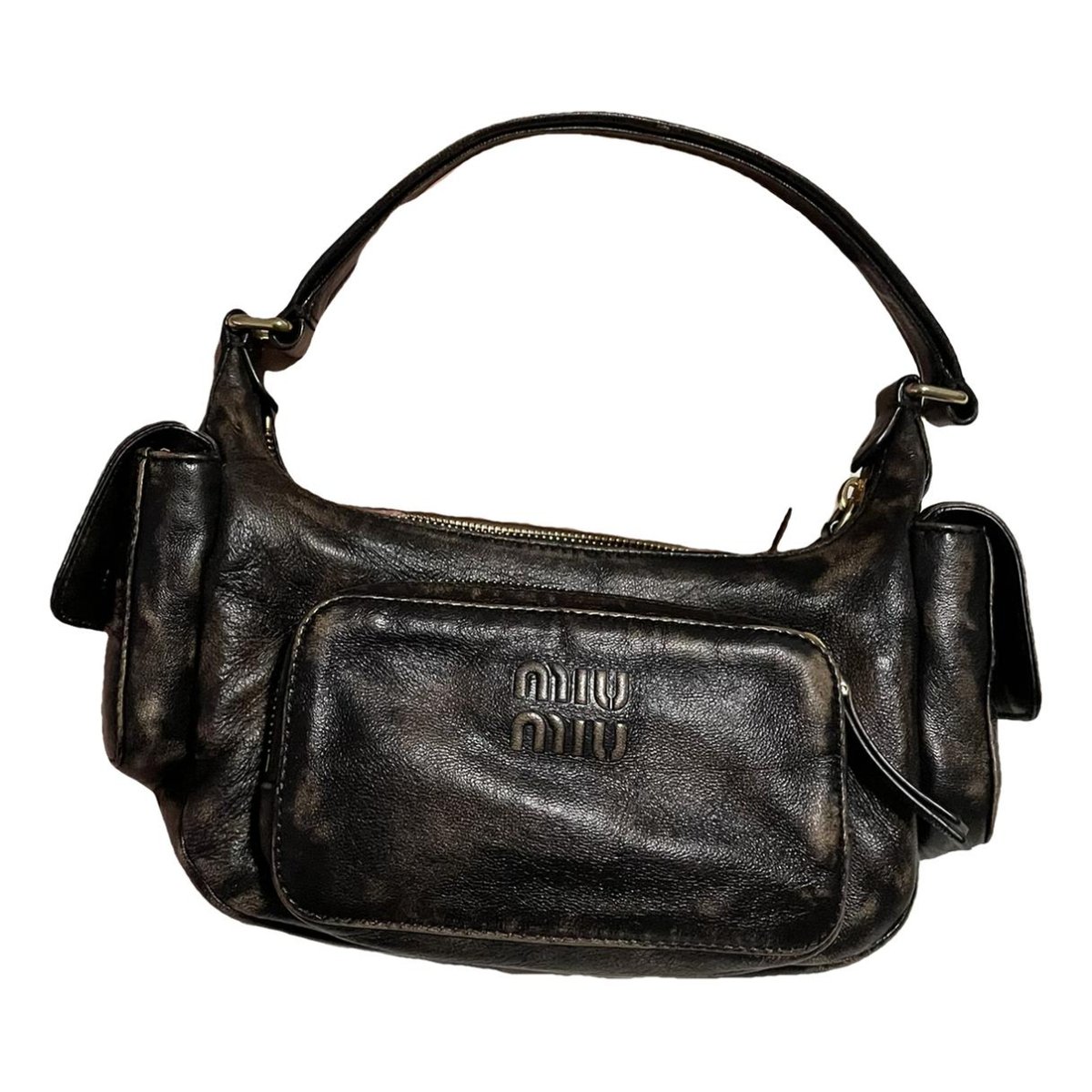 Pocket leather bag