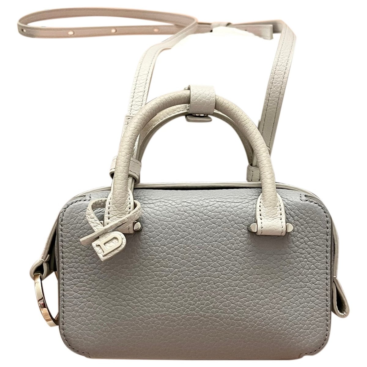 Cool Box leather crossbody bag