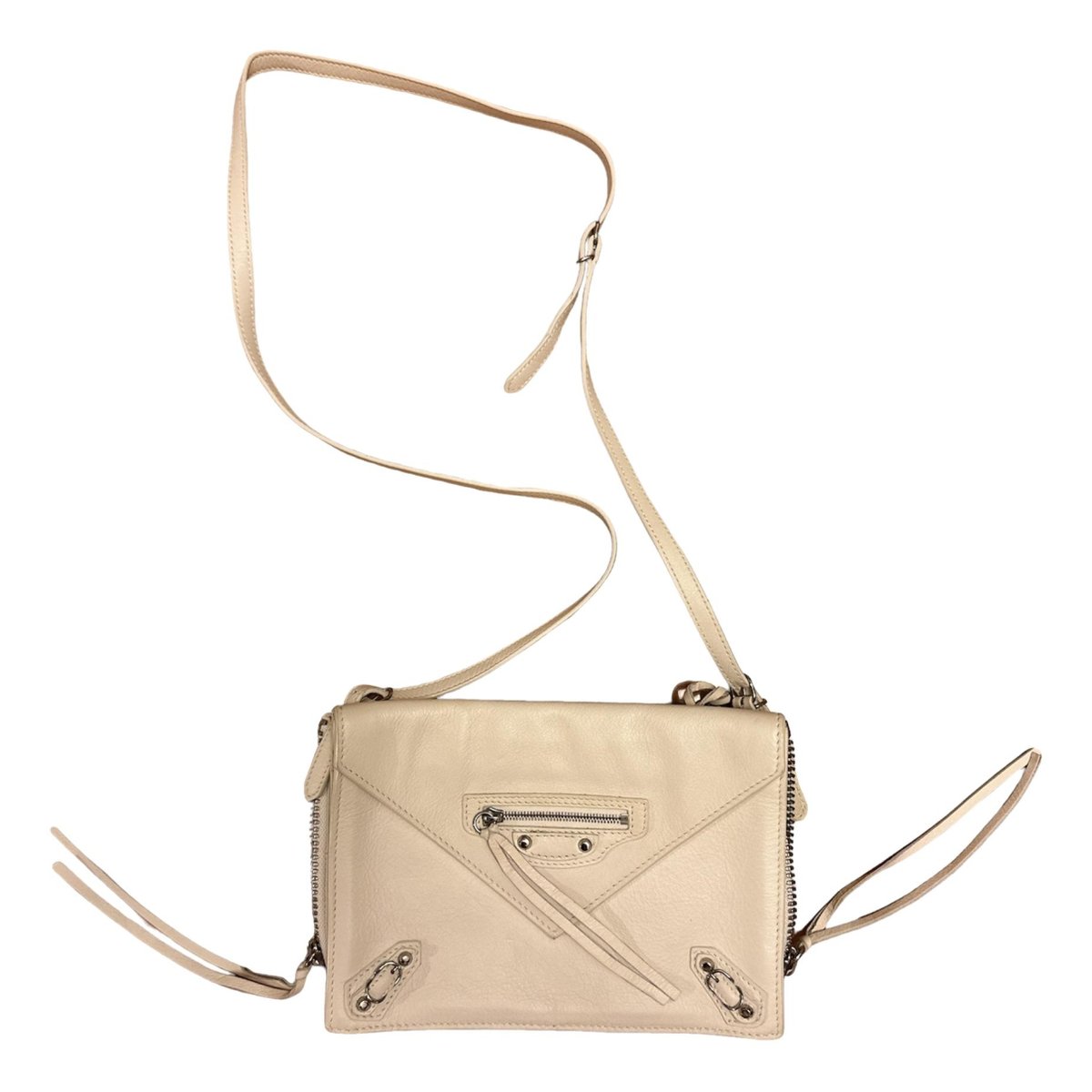 Papier leather crossbody bag