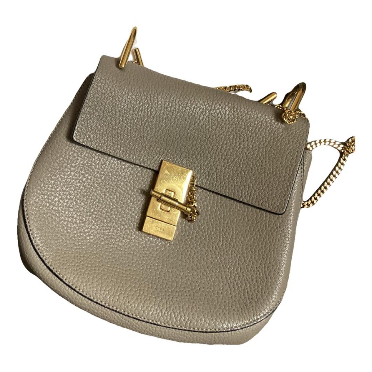 Drew leather crossbody bag