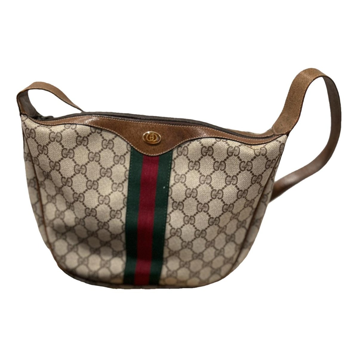 Ophidia GG Supreme leather handbag