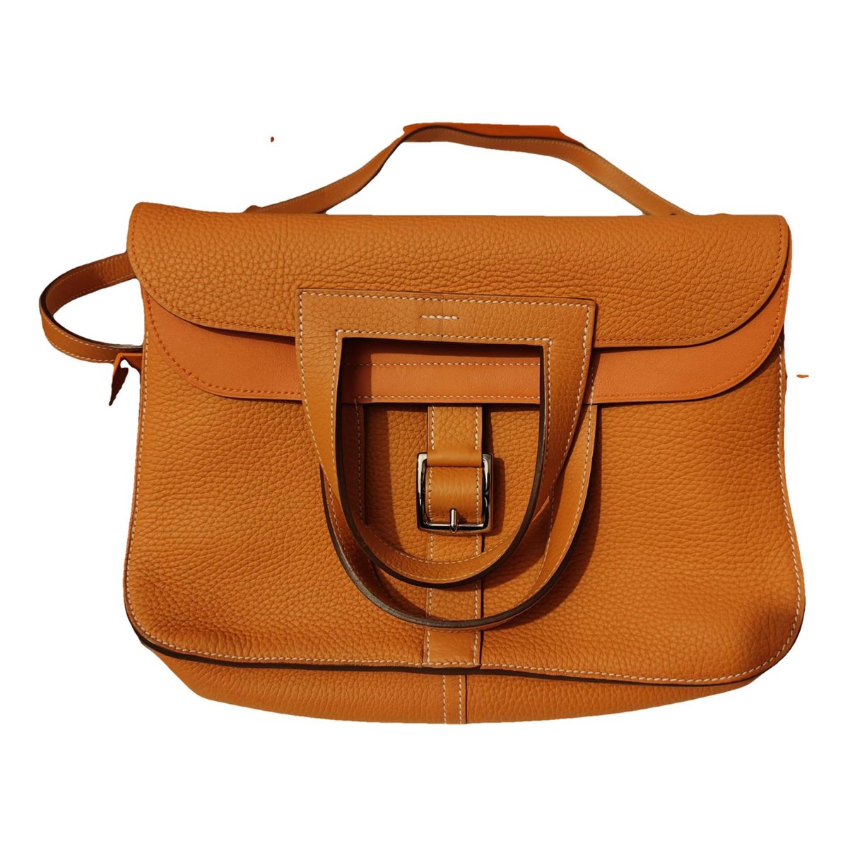Halzan leather handbag