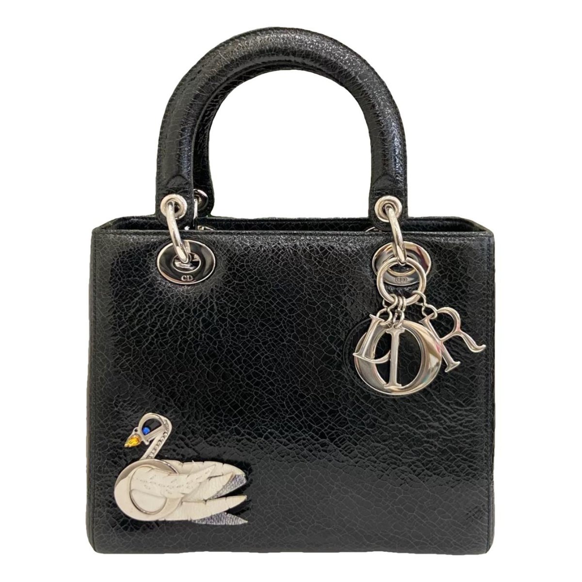 Lady Dior leather handbag
