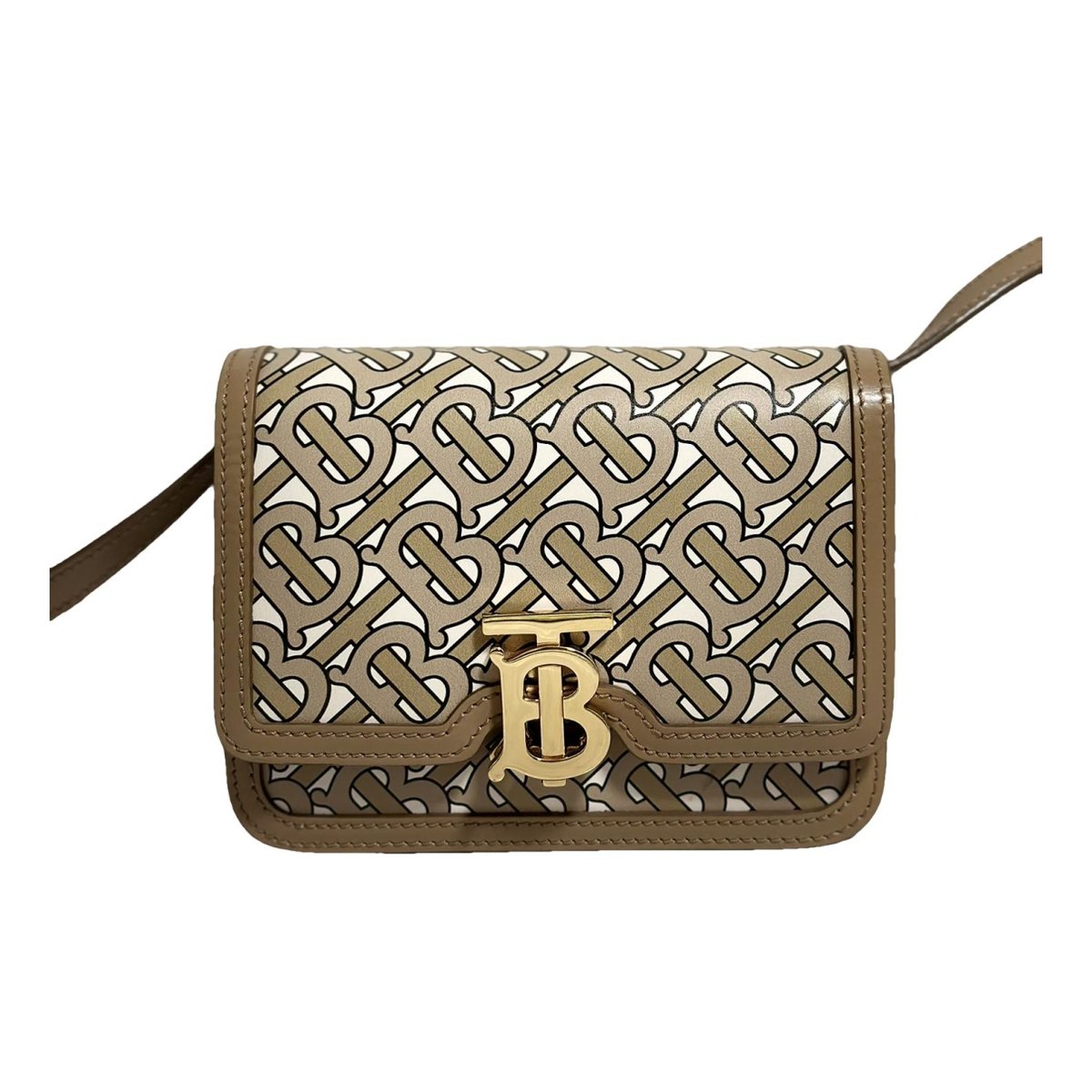 TB bag leather crossbody bag