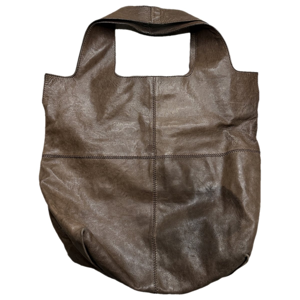 Georges V leather tote