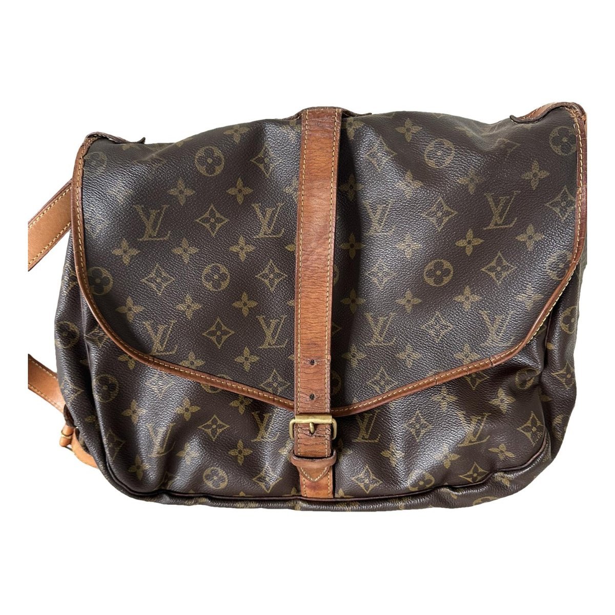 Saumur leather crossbody bag