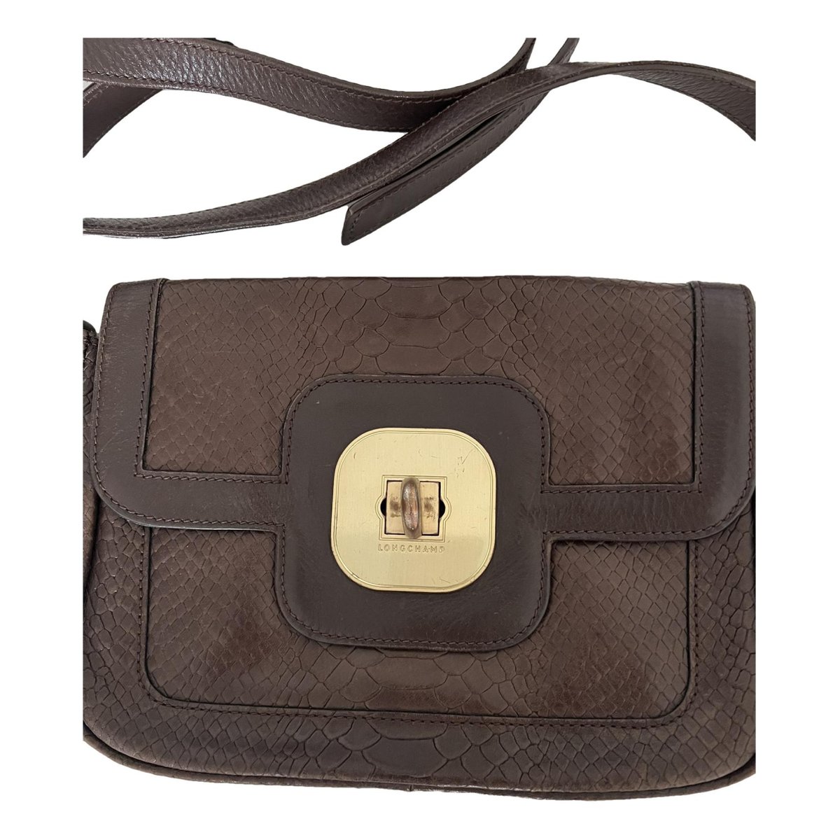 Mademoiselle leather crossbody bag