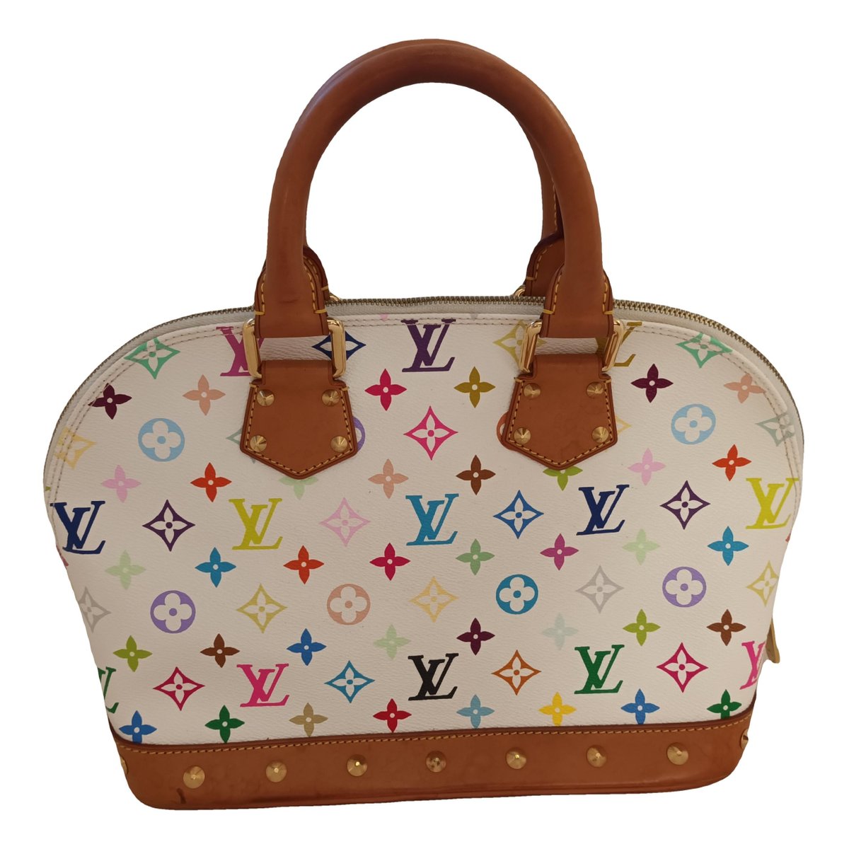 Alma leather handbag