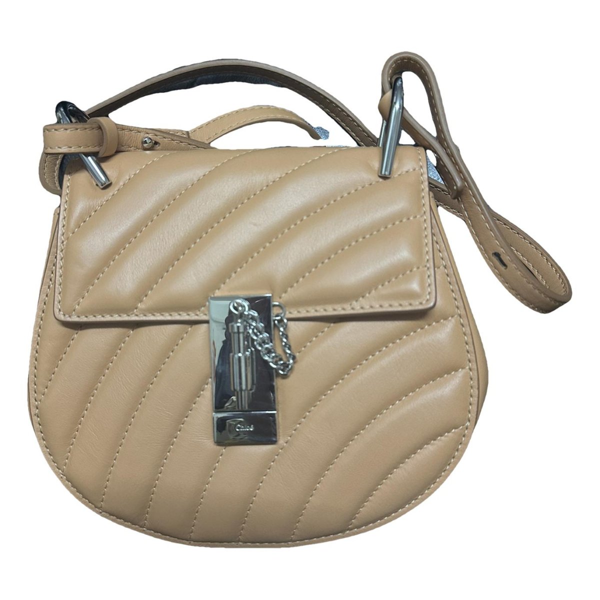 Drew leather crossbody bag