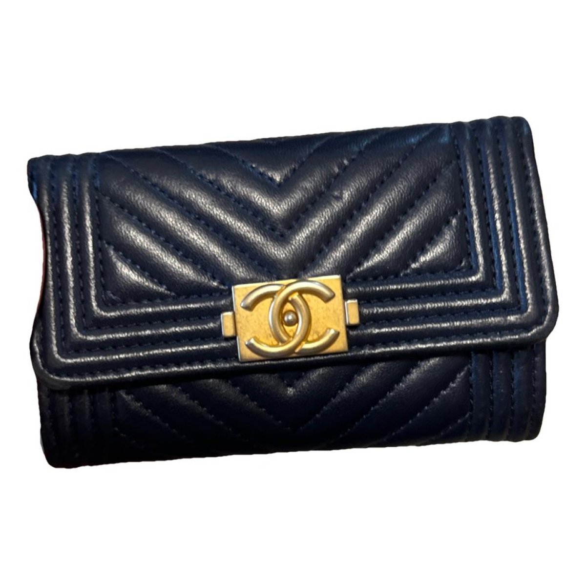 Boy leather card wallet