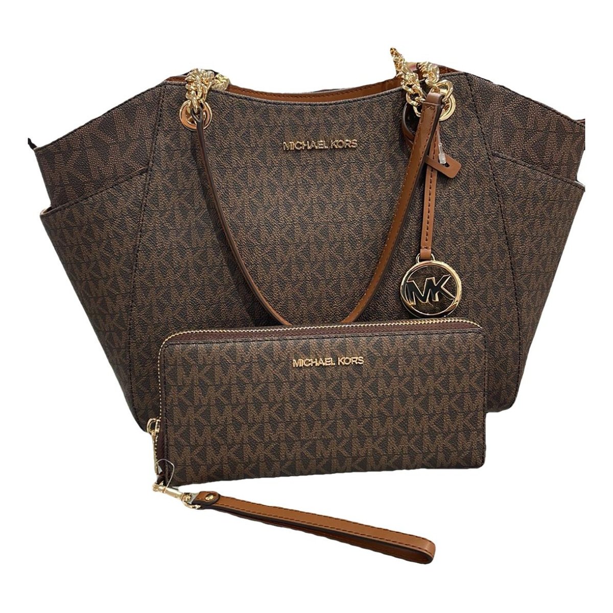 Jet Set leather handbag