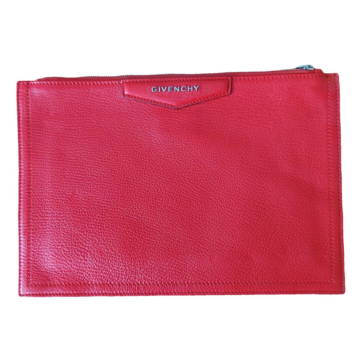 Antigona leather clutch bag