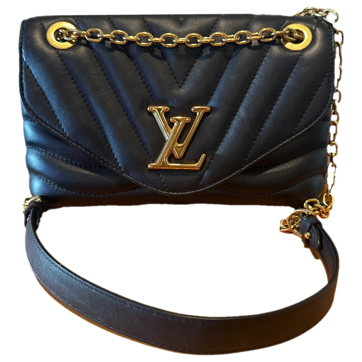 New Wave leather handbag