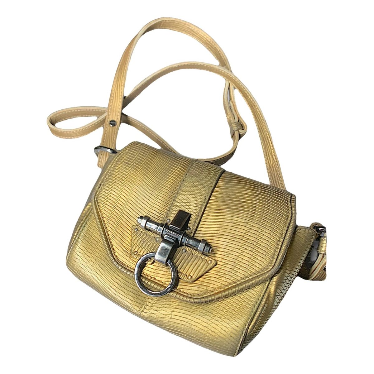 Obsedia leather crossbody bag