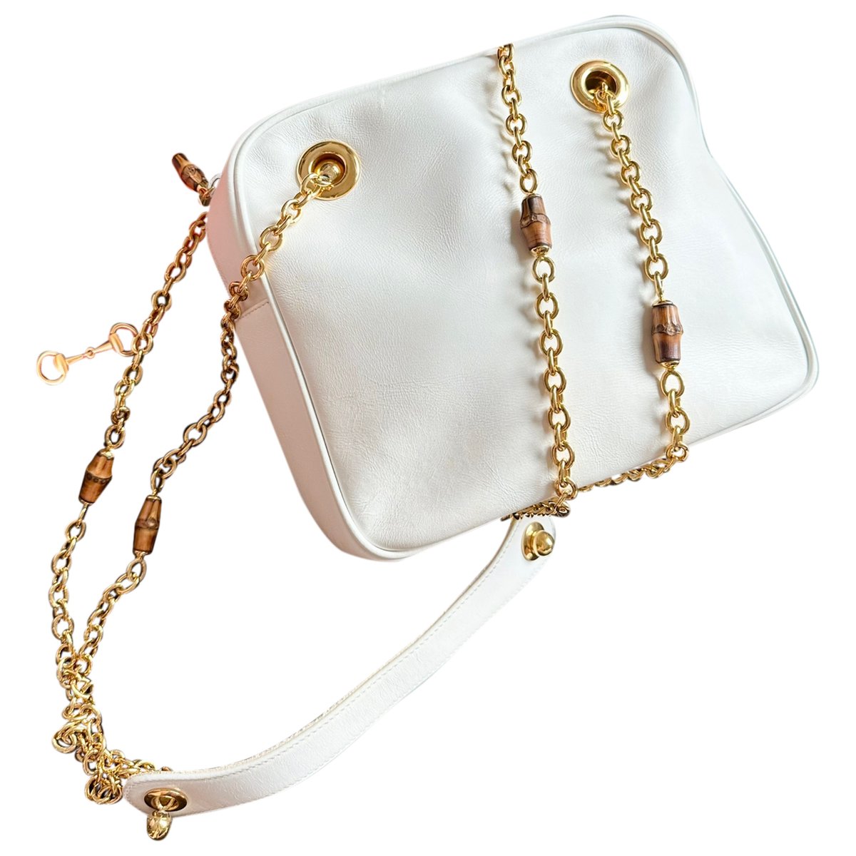 Diana Bamboo leather tote