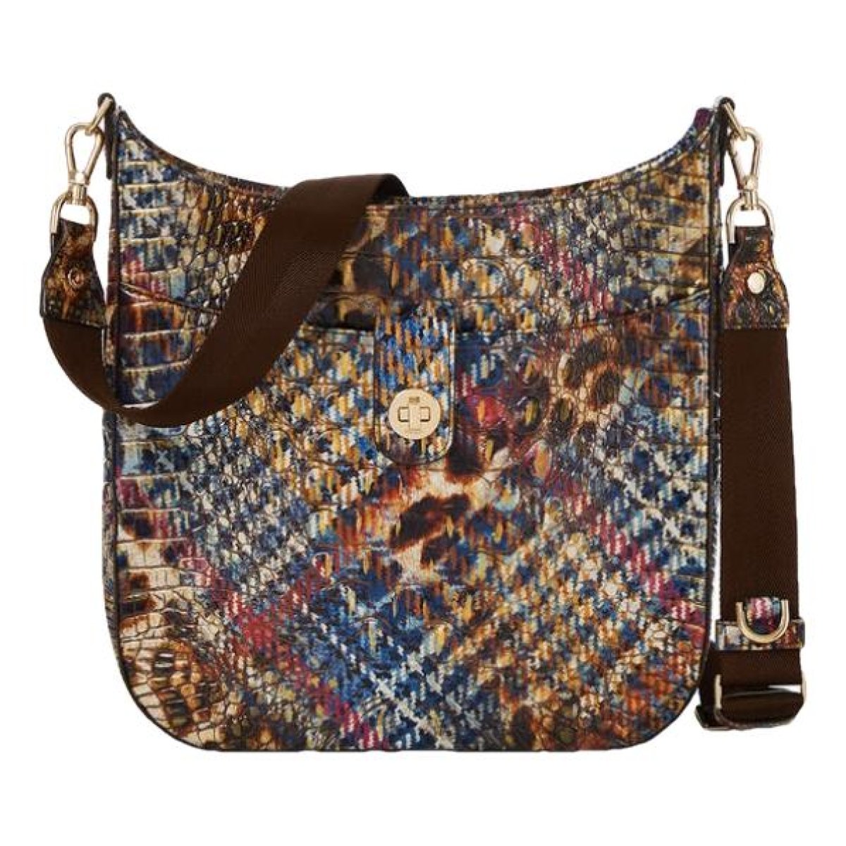 Leather crossbody bag