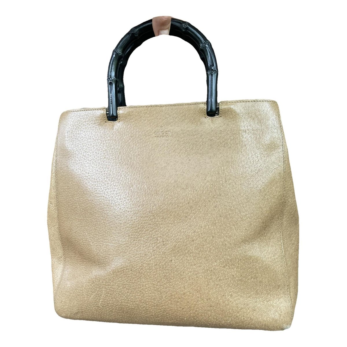 Diana Bamboo leather handbag