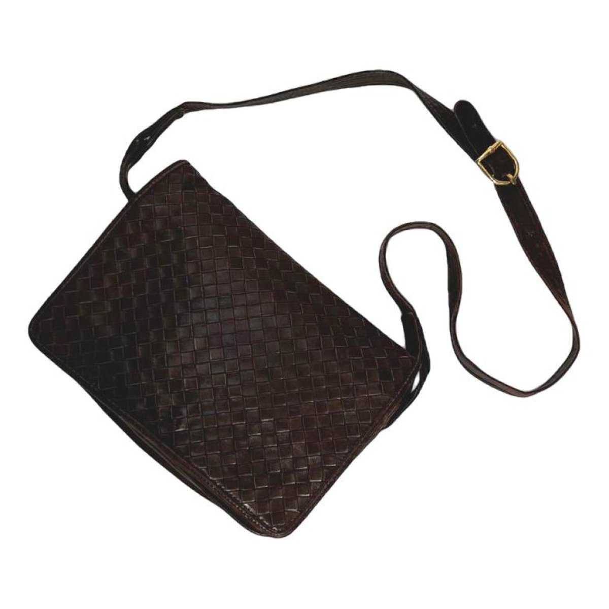 Loop leather handbag