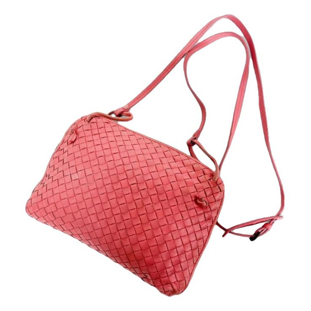 Loop leather handbag