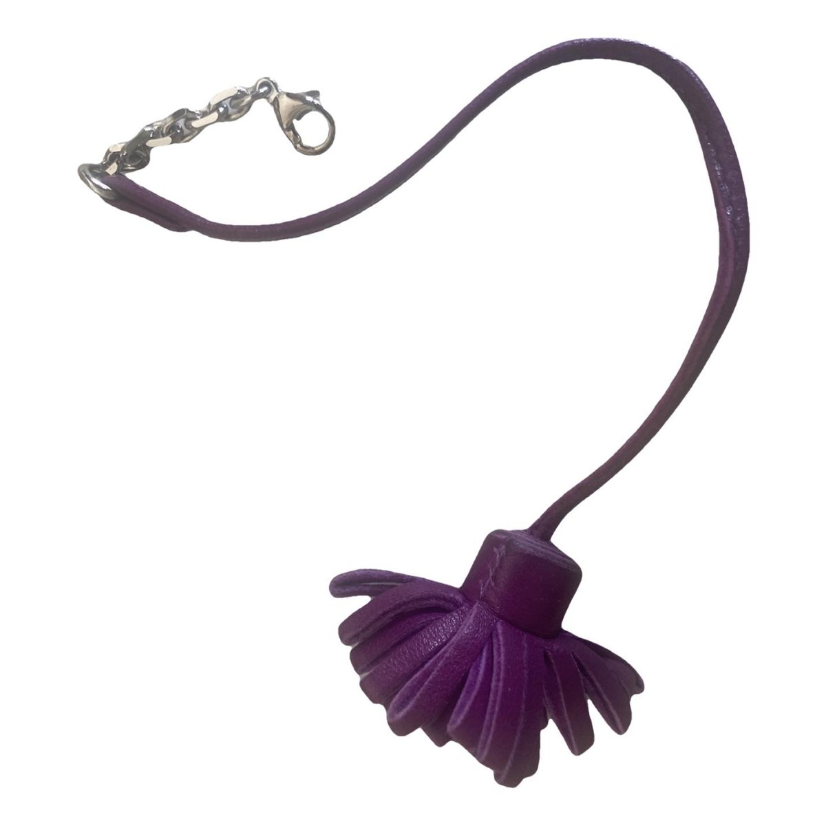 Carmencita leather bag charm
