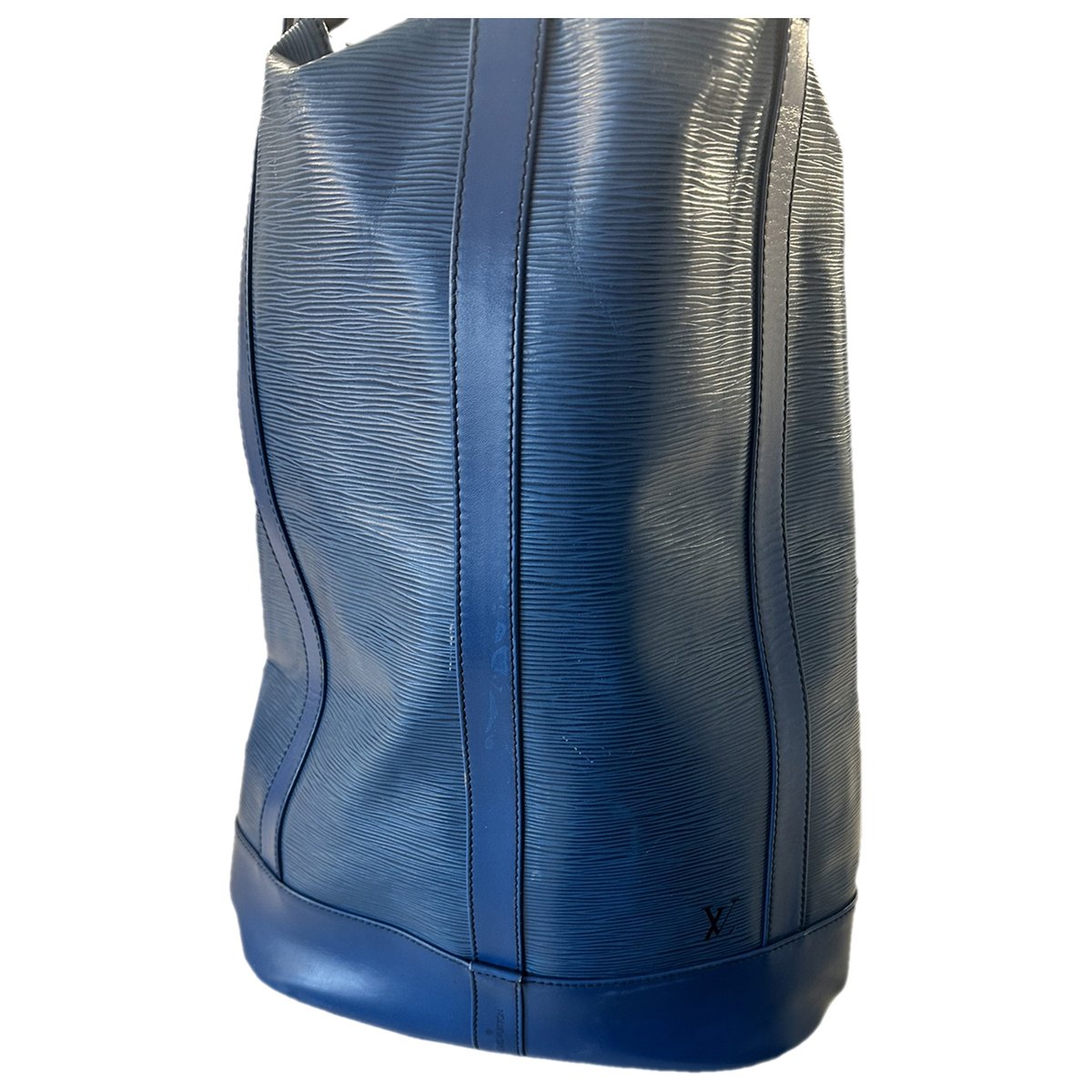 Randonnée leather handbag