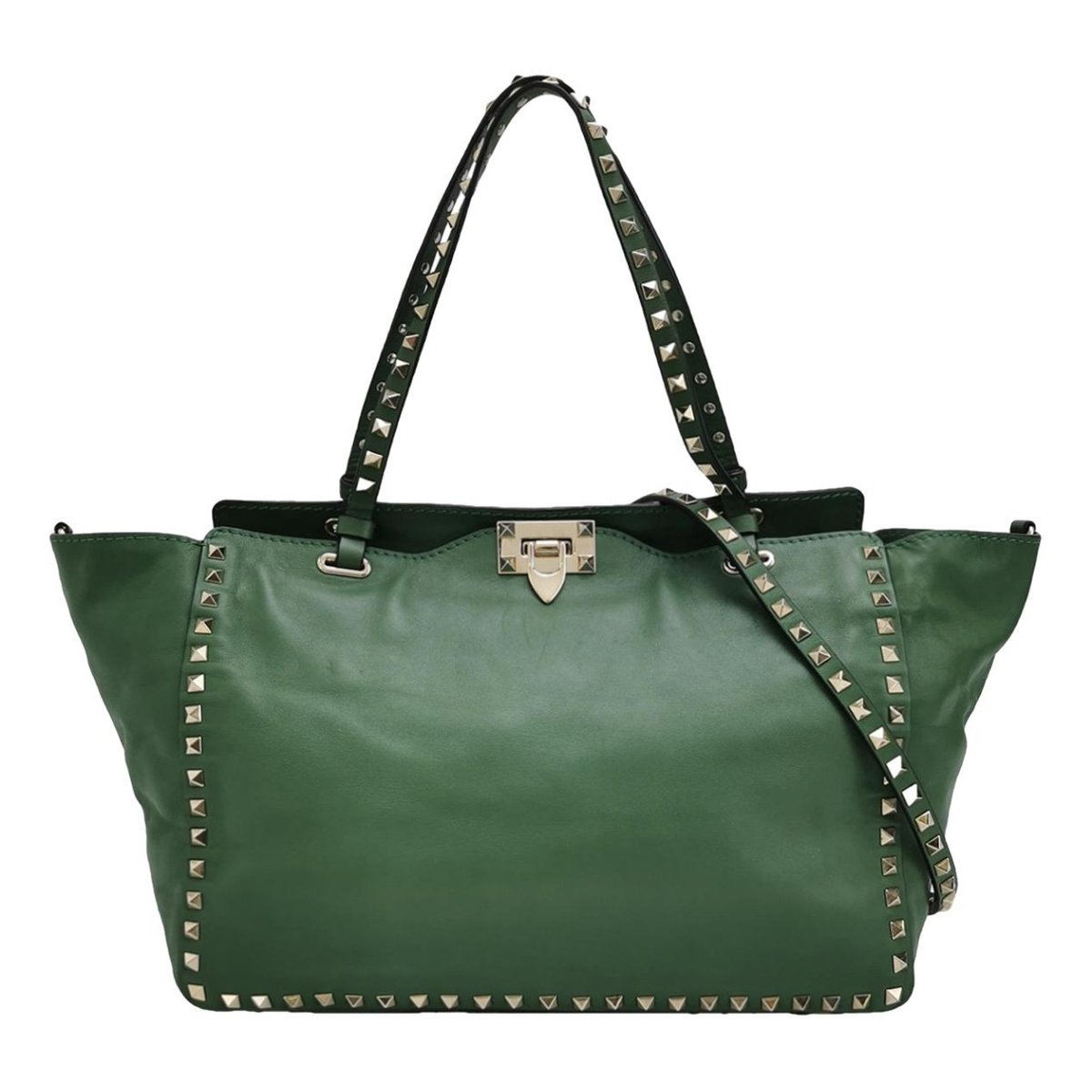 Micro Rockstud leather crossbody bag