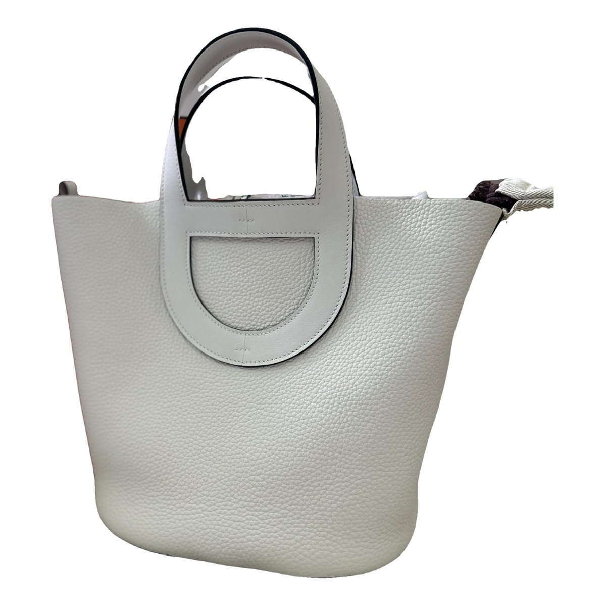 In-The-Loop leather tote