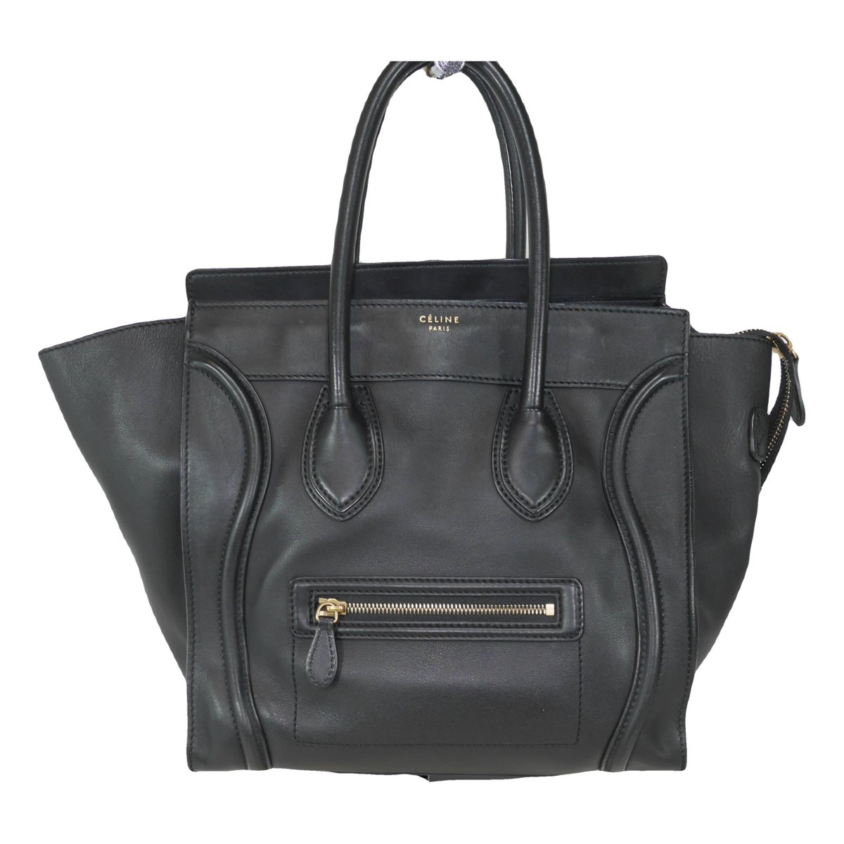 Luggage leather handbag