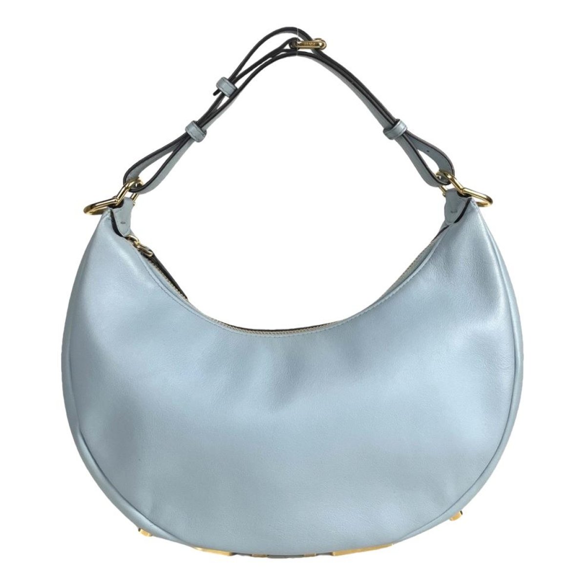 Fendigraphy leather handbag