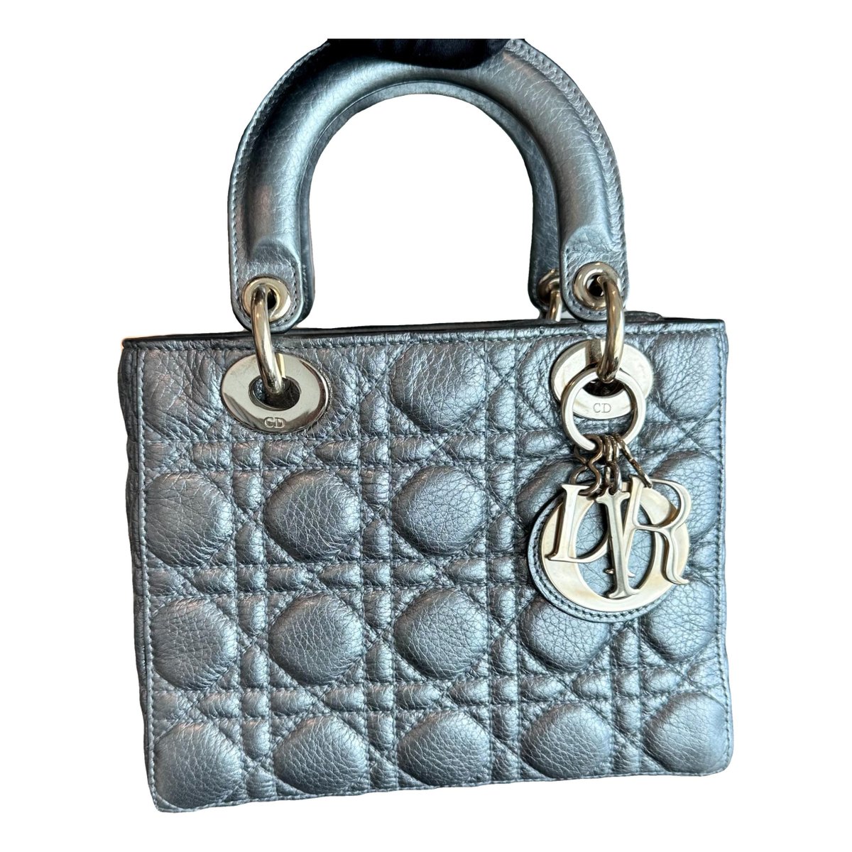 Lady Dior leather handbag