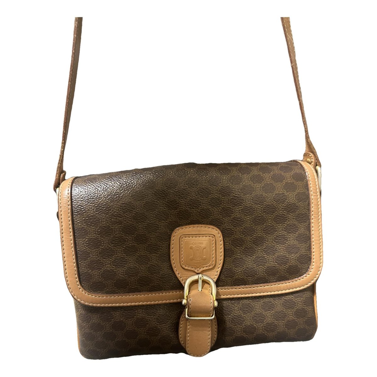 Crécy Vintage vinyl crossbody bag