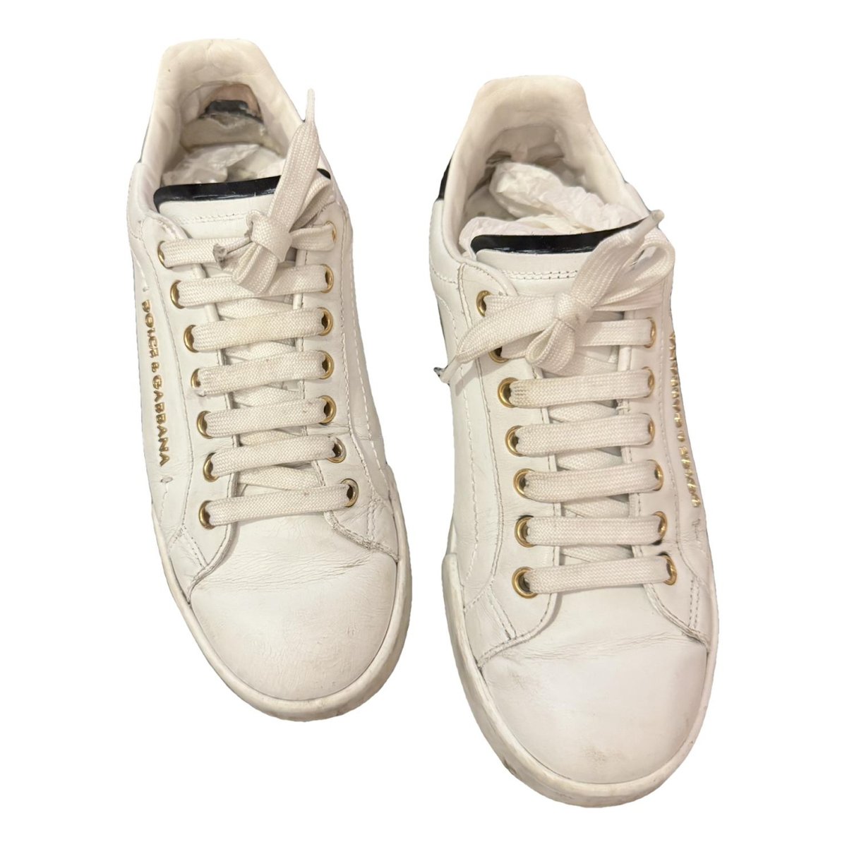 Portofino leather trainers
