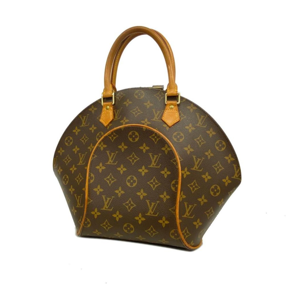 Ellipse cloth handbag