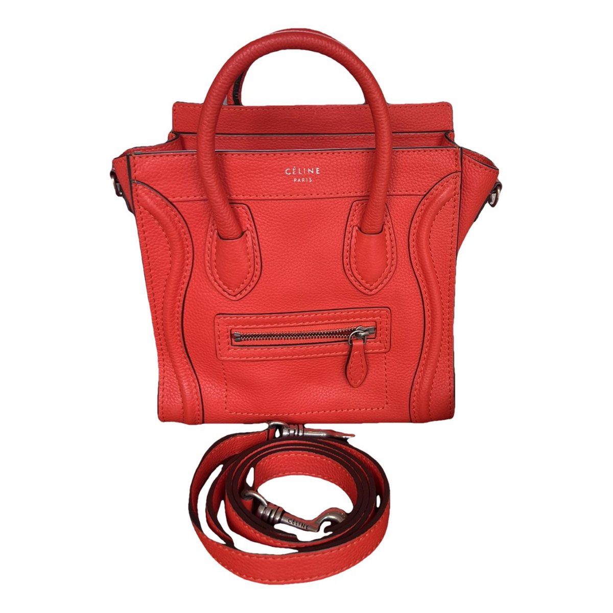 Nano Luggage leather handbag