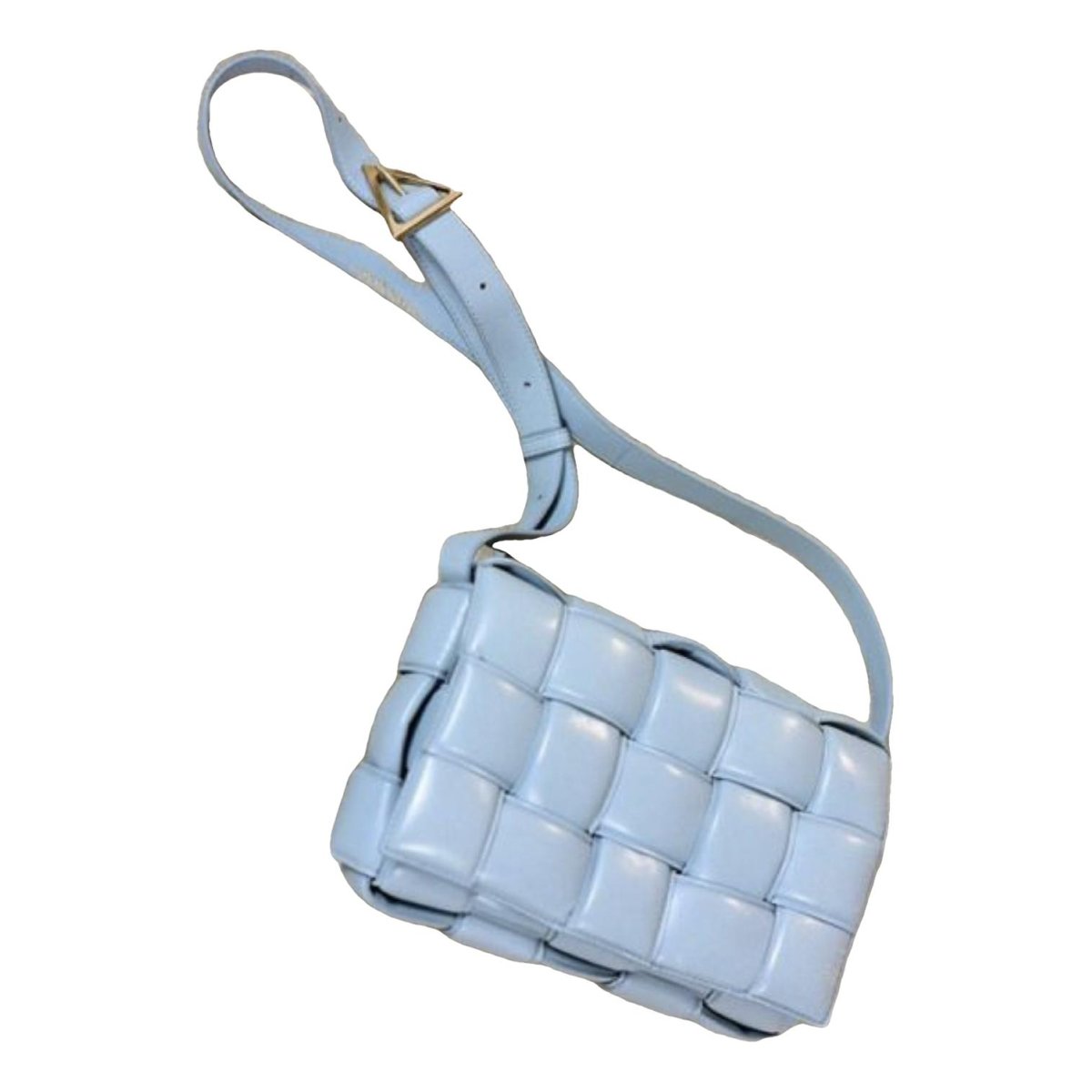 Snap leather clutch bag