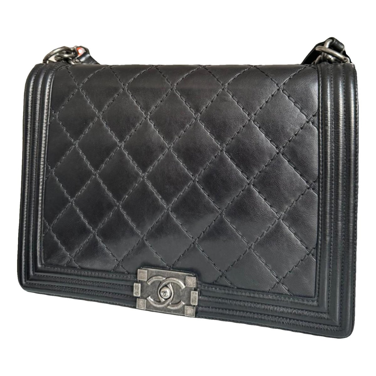 Boy leather crossbody bag
