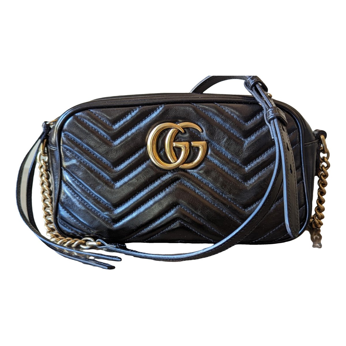 GG Marmont leather crossbody bag