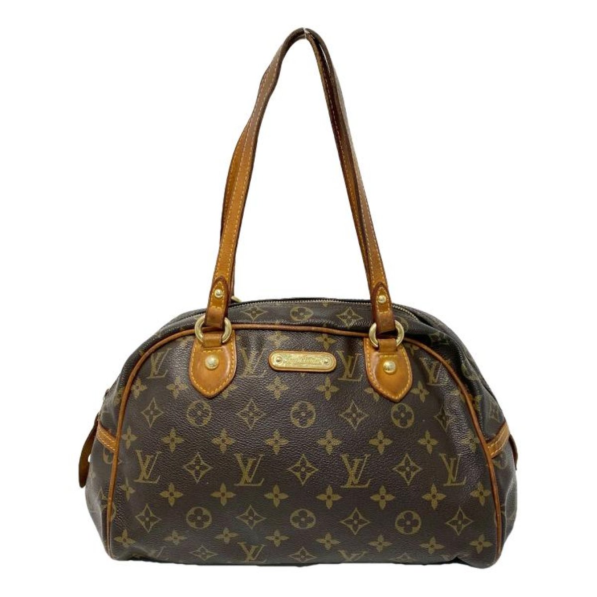 Montorgueil leather handbag