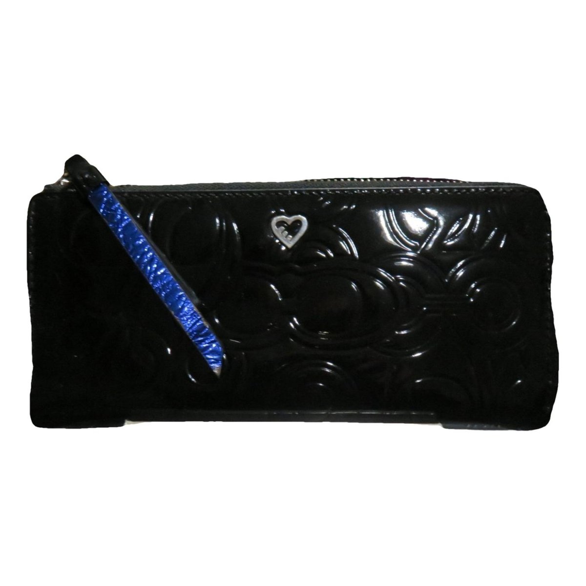 Glovetan Dinky Crossbody patent leather wallet