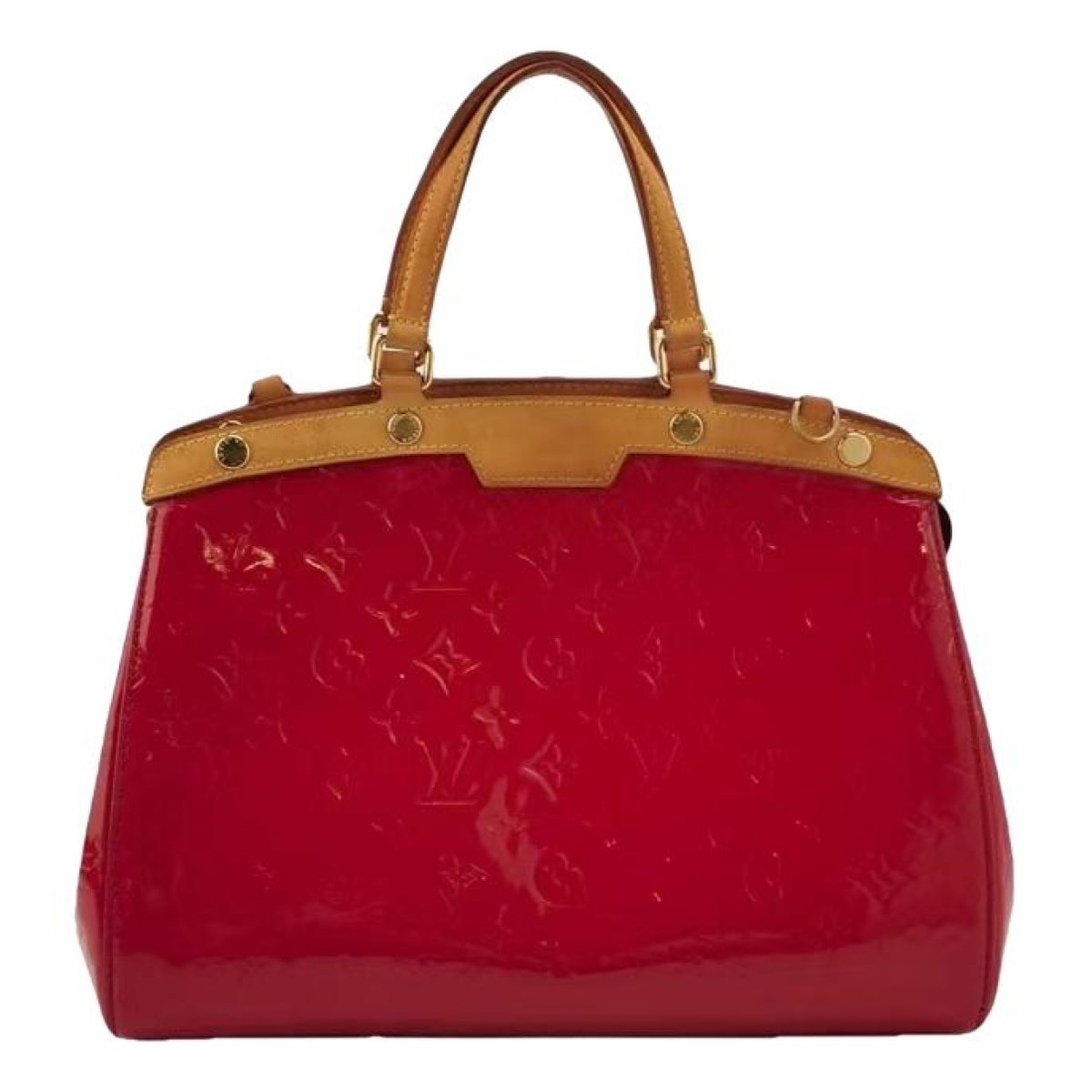 Bréa patent leather handbag