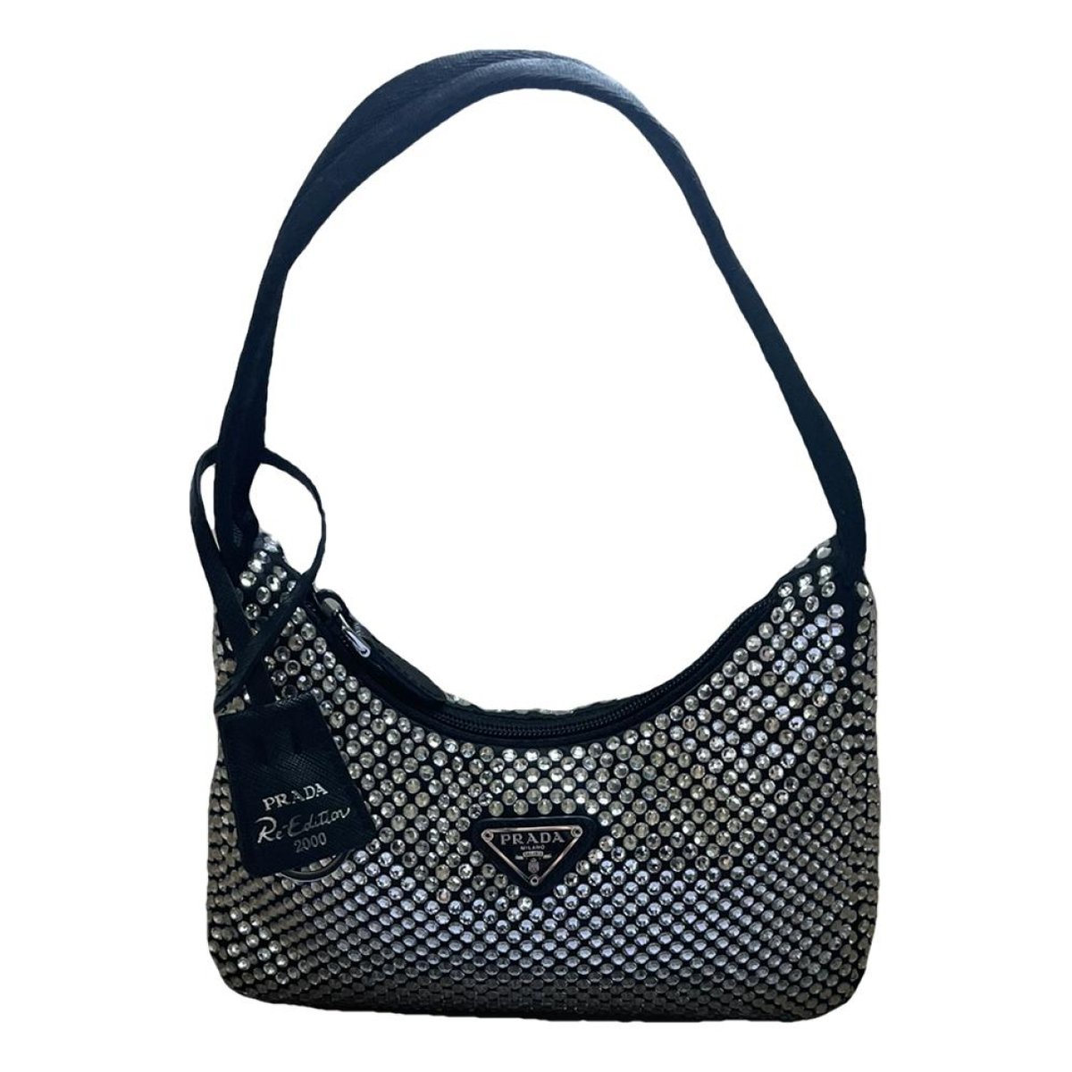 Re-Edition 2000 silk handbag