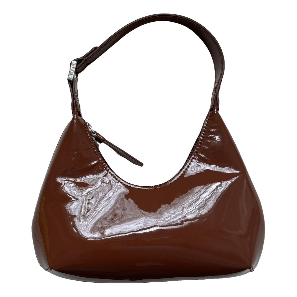 Baby Amber patent leather mini bag