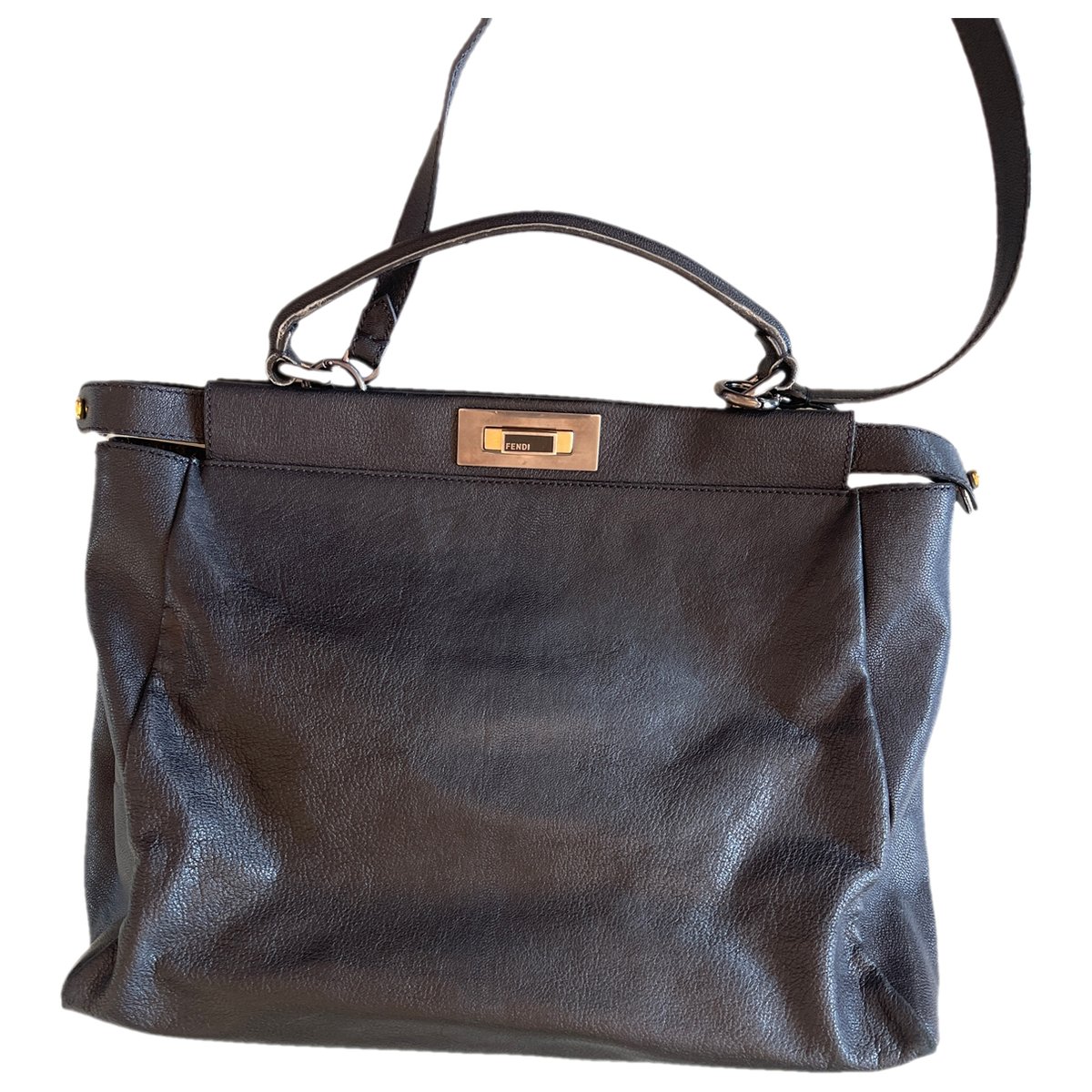 Peekaboo X-Lite leather handbag