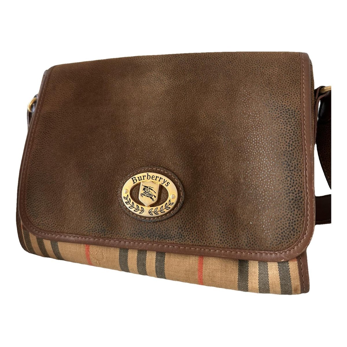 Note leather handbag