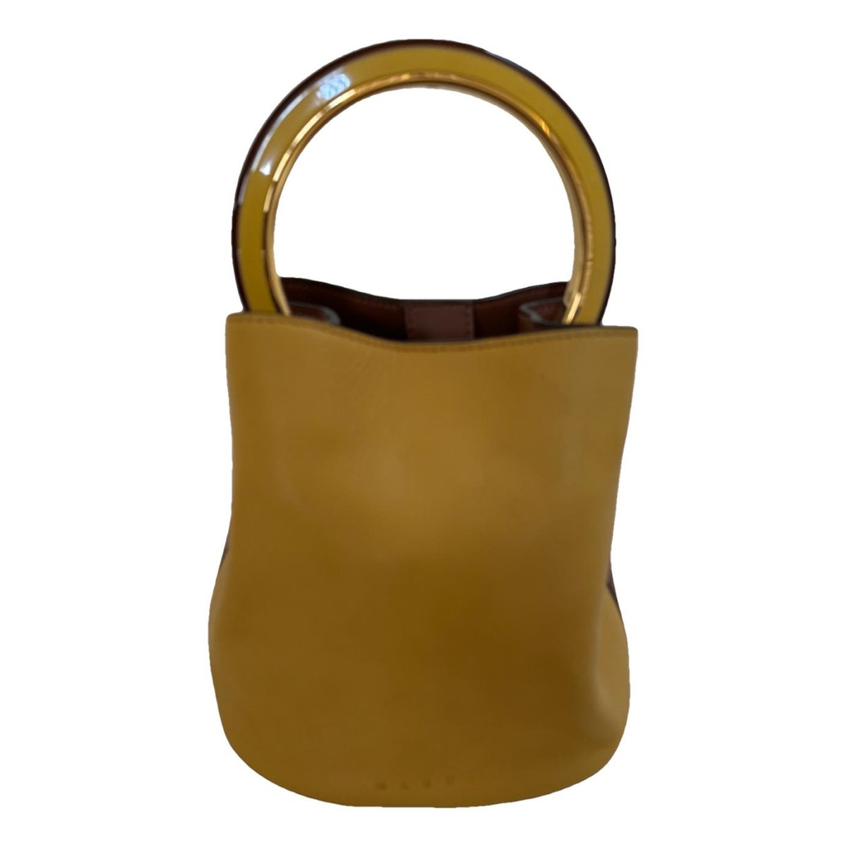 Pannier leather tote