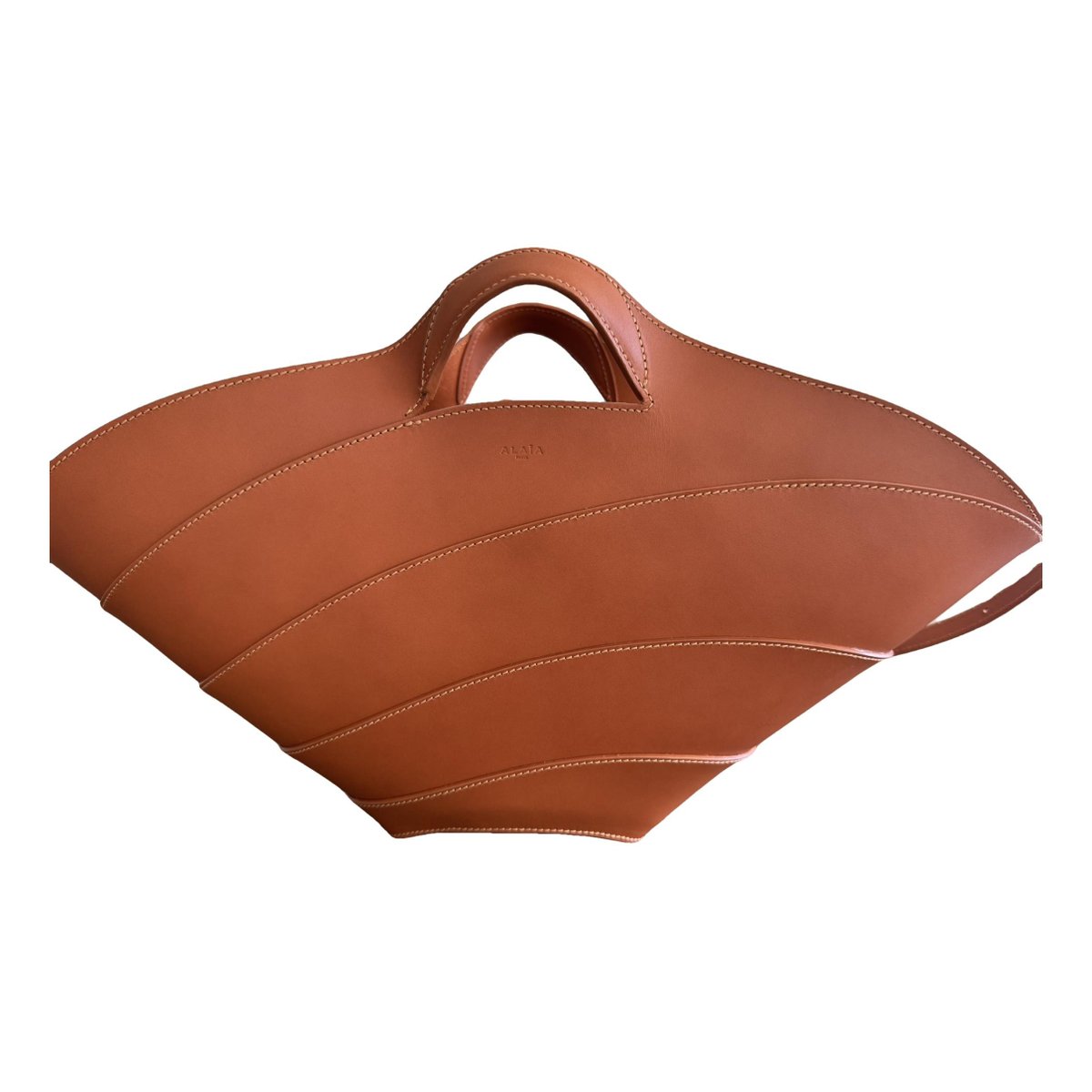Leather tote
